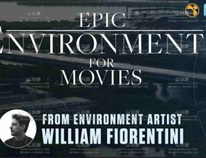 Doublejump Houdini结合Maya制作电影的史诗环境场景