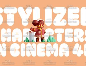 C4D创建3D风格化角色动画