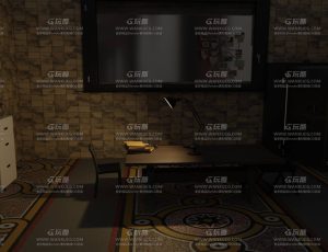 问询室Blend工程源文件