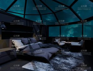 北极卧室Blend工程源文件