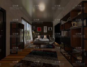 高档校园公寓Blend工程源文件