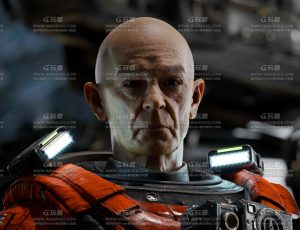 超写实逼真科技老博士男Blend模型