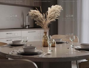 超写实大套房场景Blend工程源文件