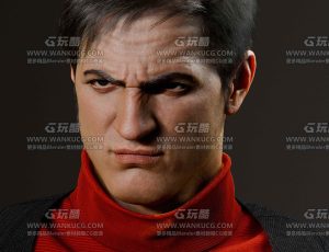 超写实逼真东南亚男人Blend模型