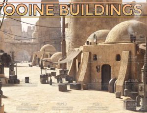 星球大战沙漠集镇部落场景Blend工程源文件