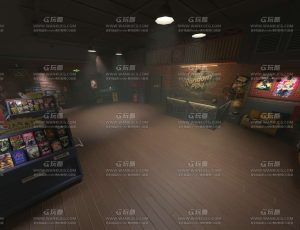 影片商店场景Blend工程源文件