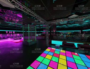 大型娱乐场所场景Blend工程源文件