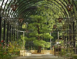 植物房场景Blend工程源文件