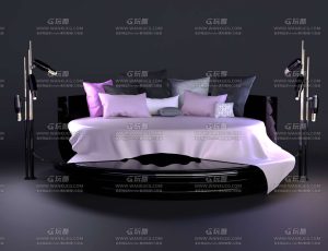 MV拍摄床场景Blend工程源文件