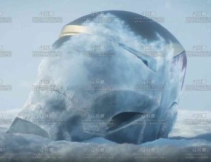 Voxyde Houdini冰霜粒子特效生长动画VFX特效制作大师课程