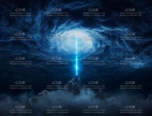 Voxyde Houdini大气漩涡魔法云层特效VFX制作大师课程