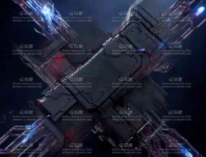 Voxyde Houdini科幻机械生长特效VFX制作大师课程