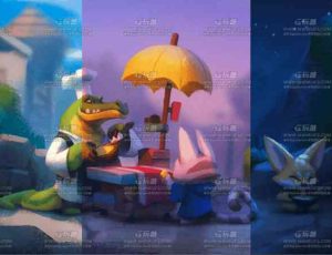 用色彩与光绘制电影氛围故事插图大师课程