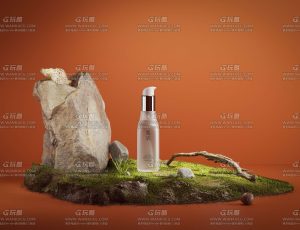 护发精油场景C4D工程源文件