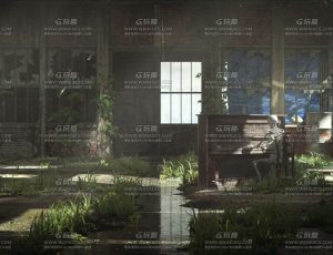 死去的钢琴师C4D工程源文件