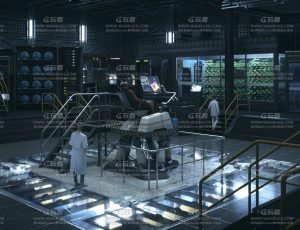 秘密实验室C4D工程源文件