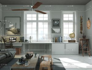 室内渲染C4D工程源文件