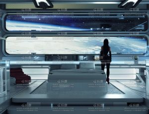 眺望家园C4D工程源文件