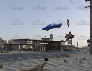 重返地球C4D工程源文件