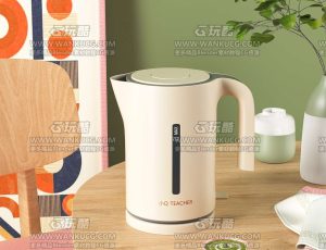 日电热壶C4D工程源文件