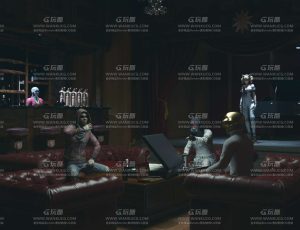 赛博酒吧C4D工程源文件