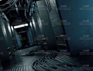 数据机房C4D工程源文件