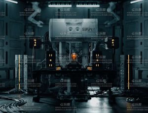 大脑实验室C4D工程源文件