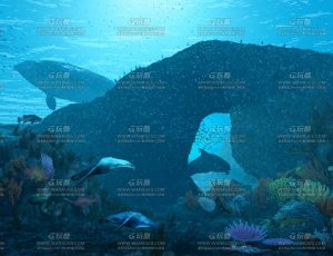 海底世界C4D工程源文件