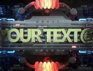 机械金属LOGOC4D工程源文件