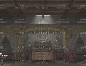 诵经C4D工程源文件