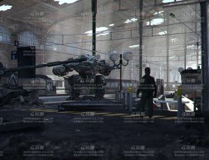 战争C4D工程源文件