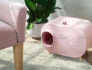 猫窝C4D工程源文件