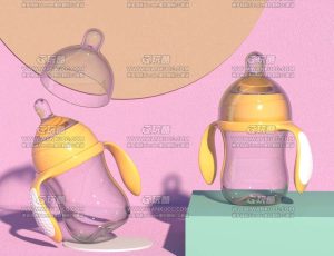 奶瓶场景2C4D工程源文件