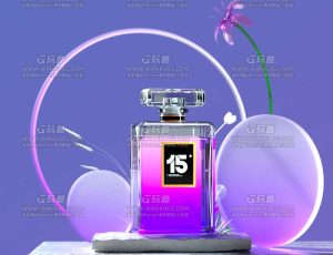 香奈儿紫罗兰COCOC4D工程源文件