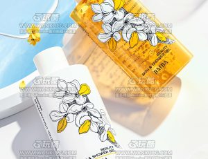 洗手液C4D工程源文件