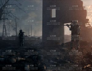 战地反击C4D工程源文件