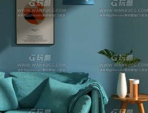 室内场景C4D工程源文件