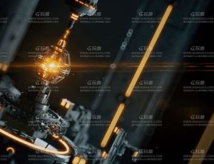 充能之塔C4D工程源文件