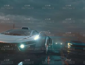 极速追击C4D工程源文件