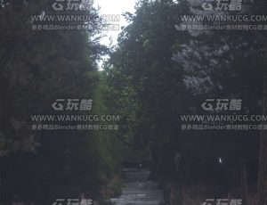 森林小河C4D工程源文件