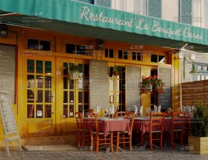 超写实下午茶餐厅Blend工程源文件