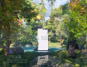 铃芽之旅C4D工程源文件