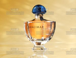 香水场景C4D工程源文件