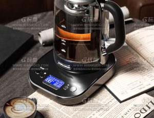 黑色水壶C4D工程源文件