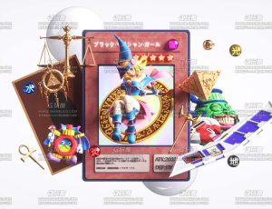 黑魔导女孩场景C4D工程源文件