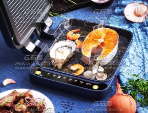 烤炉蓝色C4D工程源文件