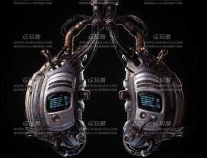 机械肺C4D工程源文件