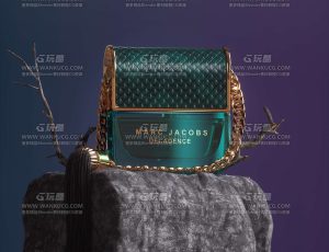 香水包包C4D工程源文件