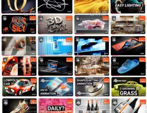 Derek Elliott Blender渲染表现课程2019-2024