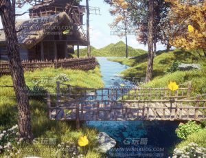 大风车森林C4D工程源文件